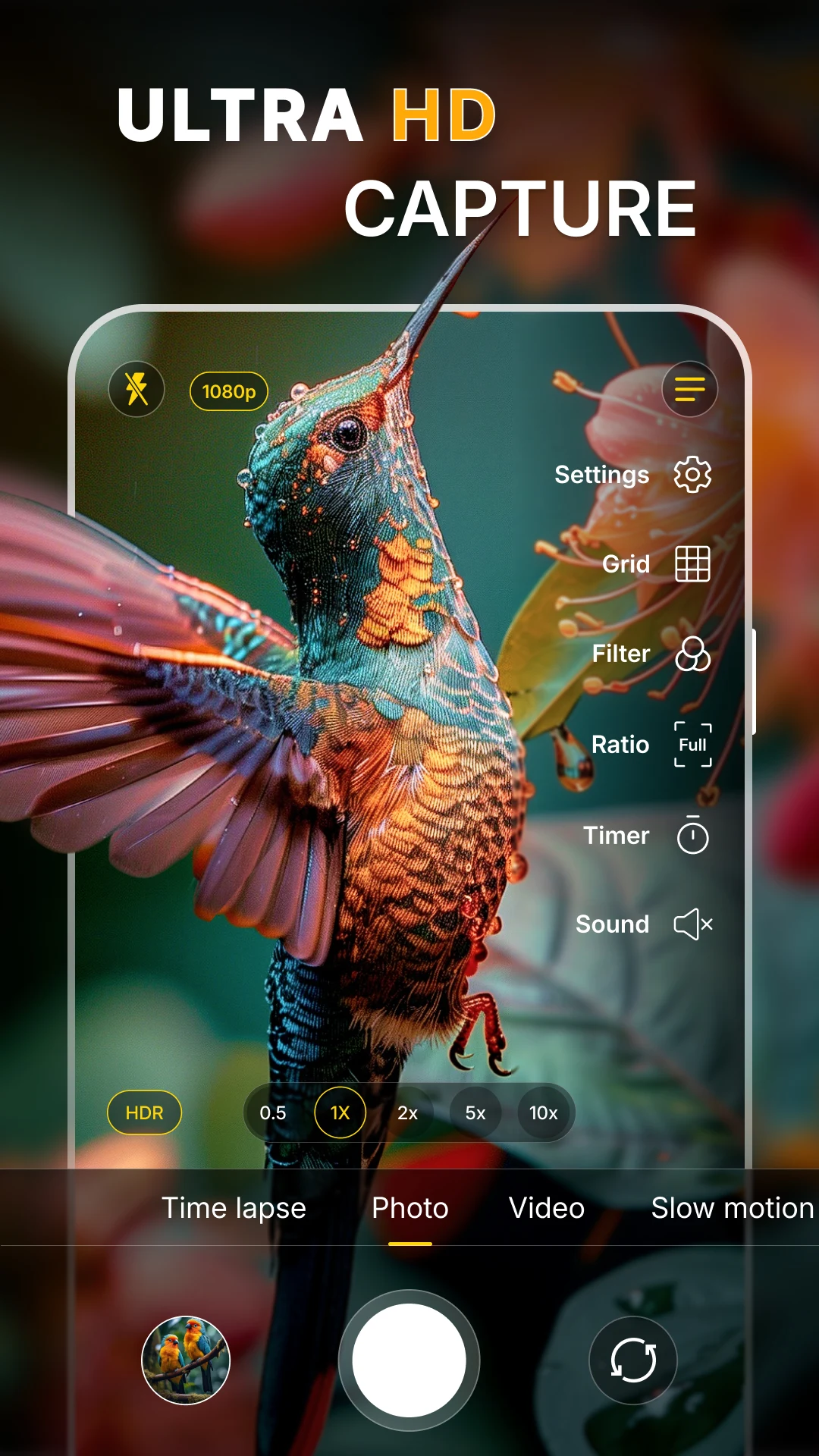 HD Camera: Ultra HD Camera screenshot